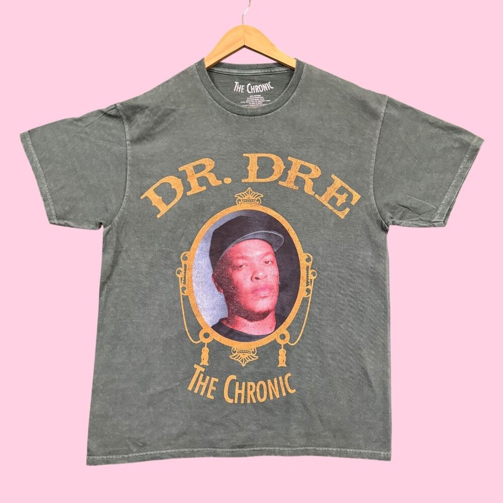Death Row Dr Dre The Chronic Hip-Hop Debut Album Tee M